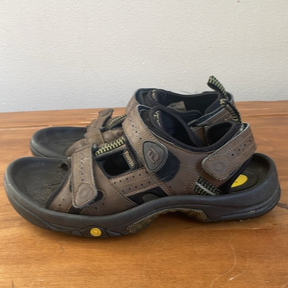 Footjoy Golf Sandals Leather Open Toe Soft Spike Golf Shoes Size 10 main image 10